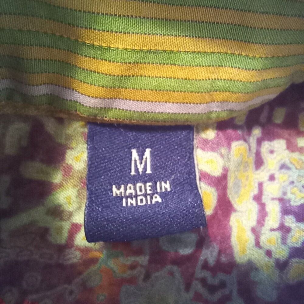 Robert Graham Vertical Stripe Button Up Shirt-Med… - image 8